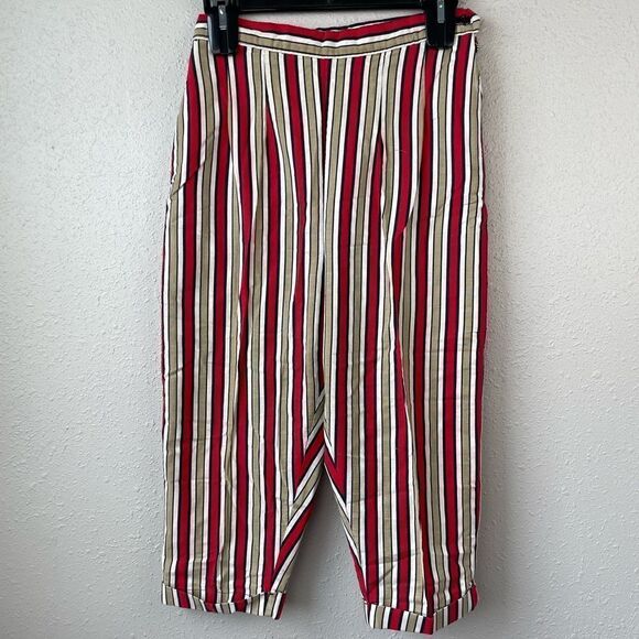 Vintage 60/70’s Jeanies Blue Bell Capri Pants Size Misses 14 - Picture 1 of 5